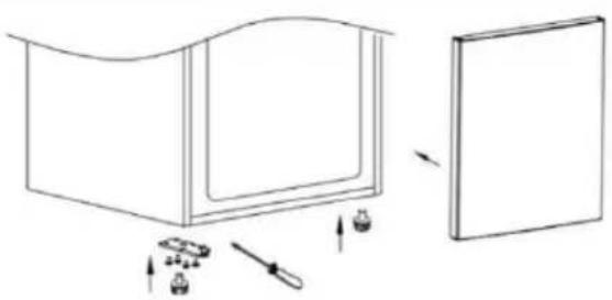 HOOVER HOCT3L517ES - Az izzó cseréjere vonatkozó utasítások a következók: - 8