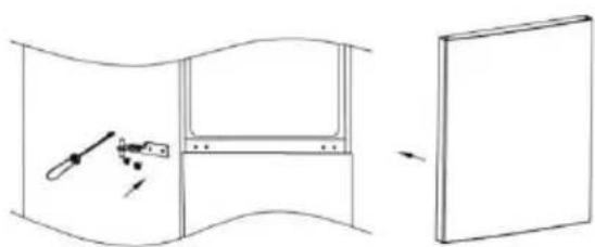 HOOVER HOCT3L517ES - Die Anweisungen für den Lampenwechsel lauten wie folgt: - 6