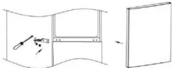 HOOVER HOCT3L517ES - Istruzioni per la sostituzione della lampada: - 7