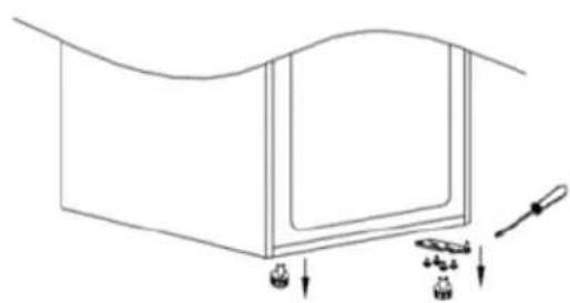 HOOVER HOCT3L517ES - Navodila za zamenjavo Žarnice so podana v nadaljevanju: - 3