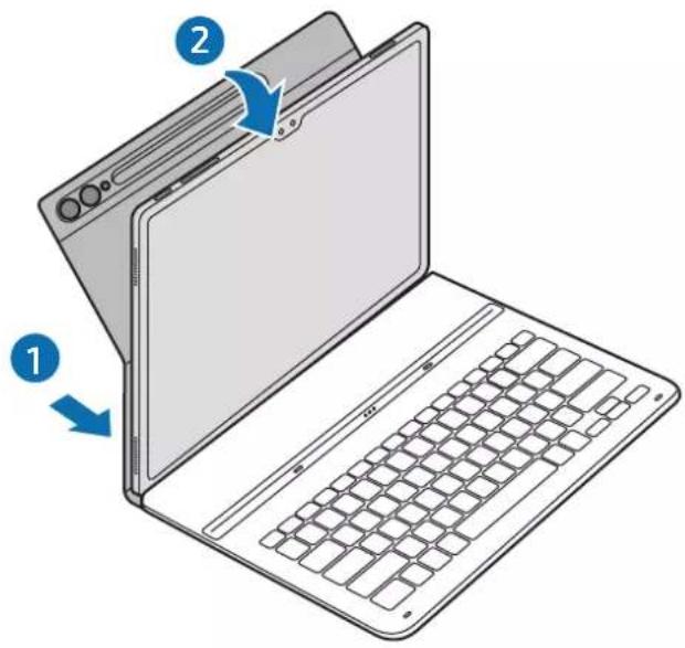 SAMSUNG EFDX900 - 安裝鍵盤 - 1