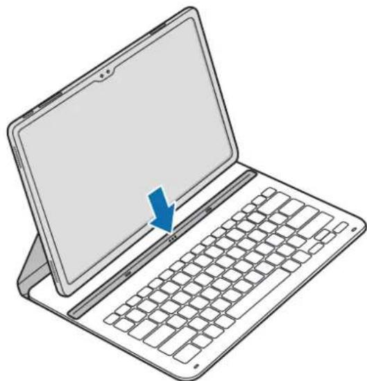 SAMSUNG EFDX900 - Fastgørelse af tastaturet - 2