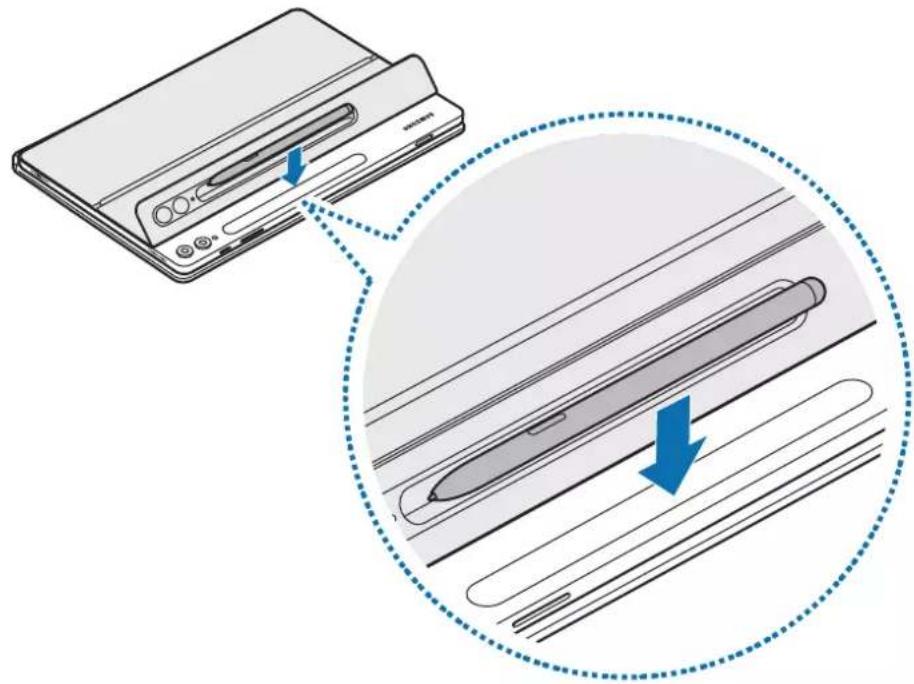 SAMSUNG EFDX900 - S펜 보관하기 - 1