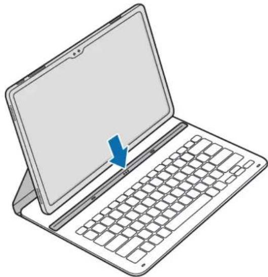 SAMSUNG EFDX900 - Attaching the keyboard - 2