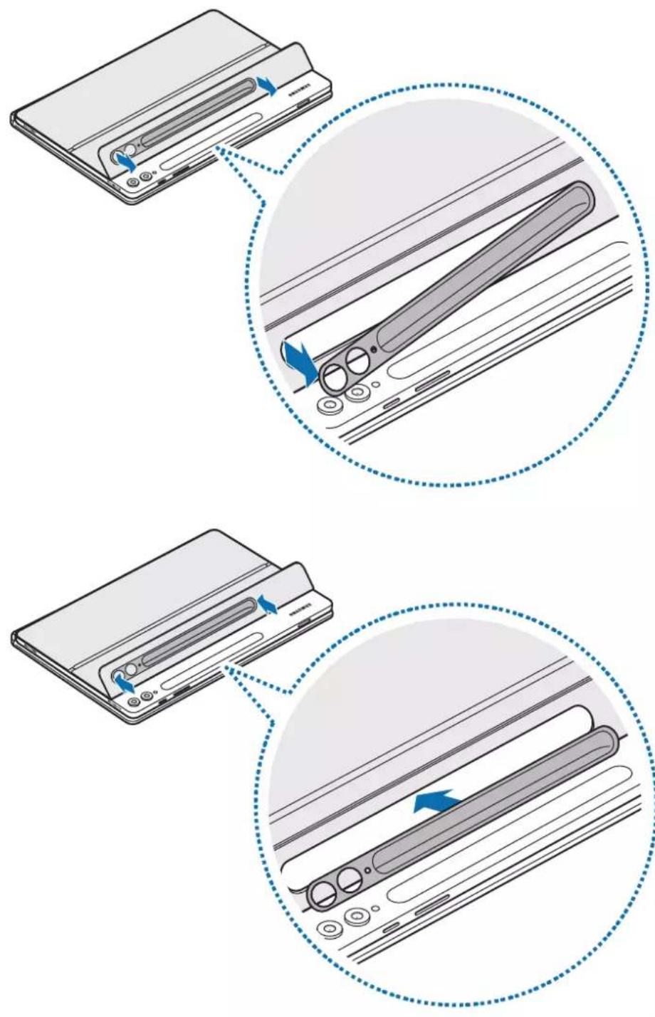 SAMSUNG EFDX900 - Sostituzione della cover della S Pen - 1