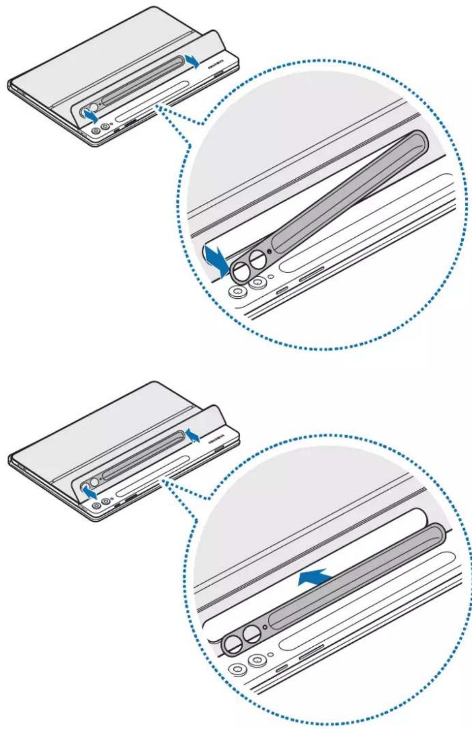 SAMSUNG EFDX900 - Зміна кришки відсіку для пера S Pen - 1