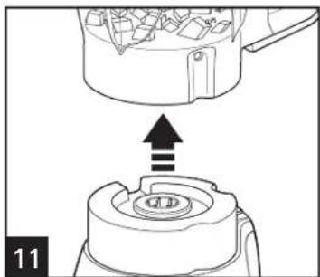 HAMILTON BEACH 70510 - How to Use Chopping/Mixing Blade (cont.) - 5