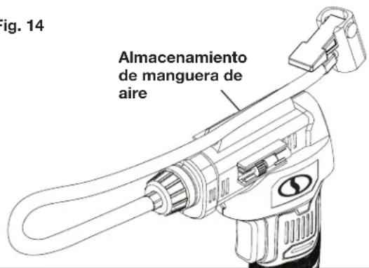 Sun Joe 24VAJCLTE - Almacenamiento de manguera de aire y adaptadores - 1
