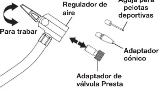 Sun Joe 24VAJCLTE - Inflado con la manguera de aire. - 1