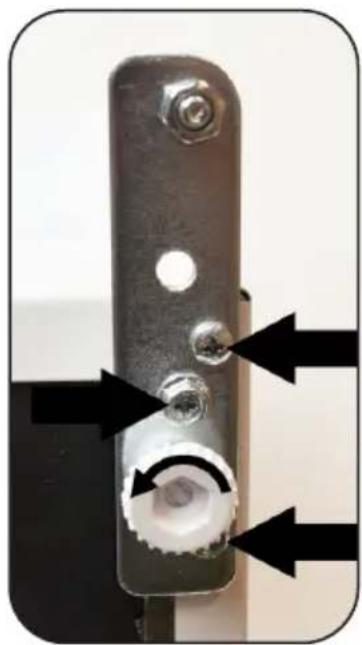 PRIMO DV2WS - CHANGING THE DIRECTION OF DOOR ROTATION - 7