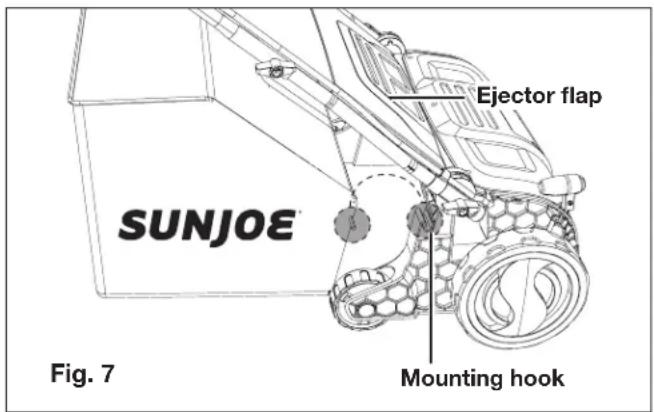 Sun Joe AJ805E - Thatch Collection Bag Assembly - 2
