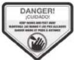 Sun Joe AJ805E - Safety Symbols - 14