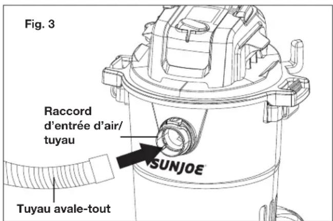 Sun Joe SWD5000 - Assemblage - 3