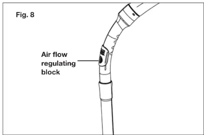 Sun Joe SWD5000 - Air Flow Regulating Block - 1