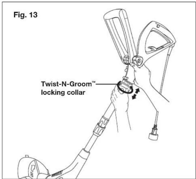 Fig. 13 Twist-N-Groom™ locking collar