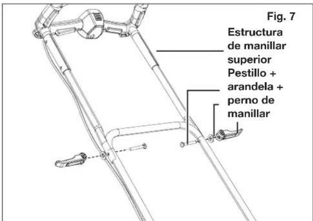 Sun Joe 24VX216LM - Ensamblado de manillar - 4
