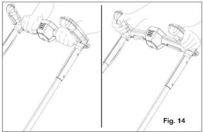 Sun Joe 24VX216LM - Starting + Stopping - 3