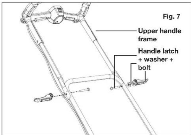 Sun Joe 24VX216LM - Handle Assembly - 4