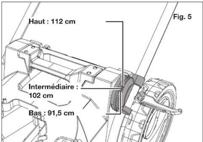 Sun Joe 24VX216LM - Assemblage du guidon - 2