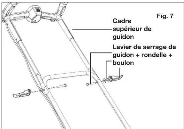 Sun Joe 24VX216LM - Assemblage du guidon - 4