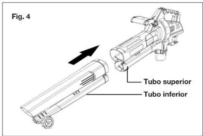 Sun Joe 24VX2BVM143CT - Ensamblado de tubo inferior - 1