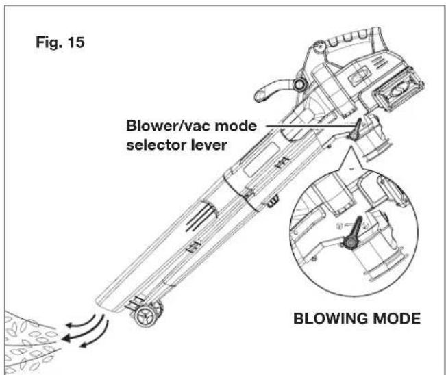 Sun Joe 24VX2BVM143CT - Blower Mode - 1