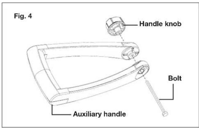 Sun Joe 24VSB10CT - Fitting the Auxiliary Handle - 1