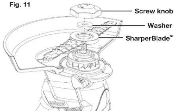 Sun Joe 24VSB10CT - Installing the Storage Compartment - 2