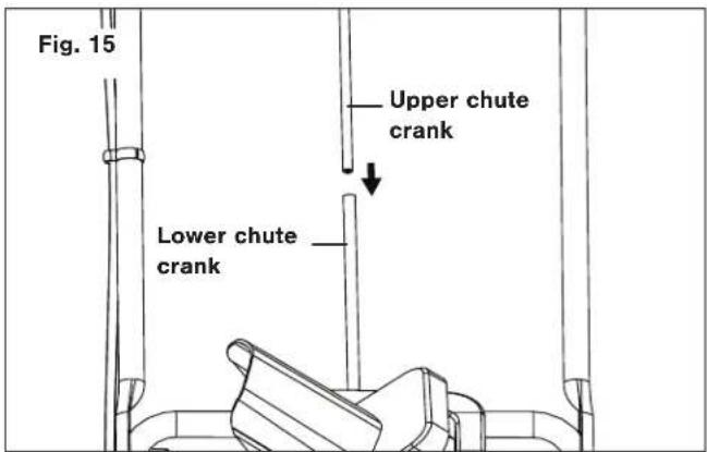 Snow Joe 24VX2SB18 - Chute Crank Assembly - 6