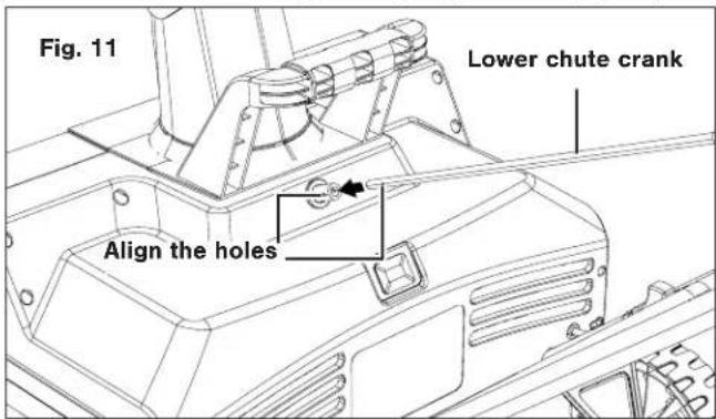 Snow Joe 24VX2SB18 - Chute Crank Assembly - 2