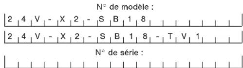 Snow Joe 24VX2SB18 - Numéros de modèle et de série - 1
