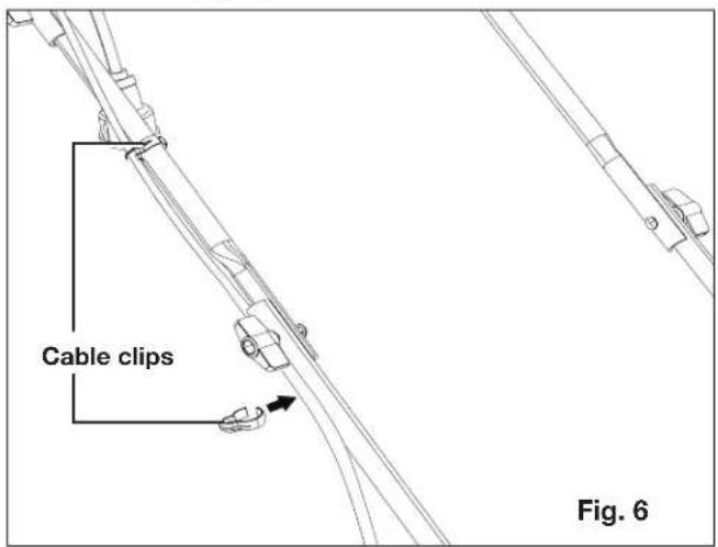 Cable clips Fig. 6