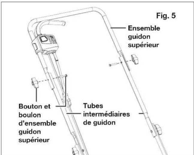 Sun Joe AJ798E - Assemblage du guidon - 3