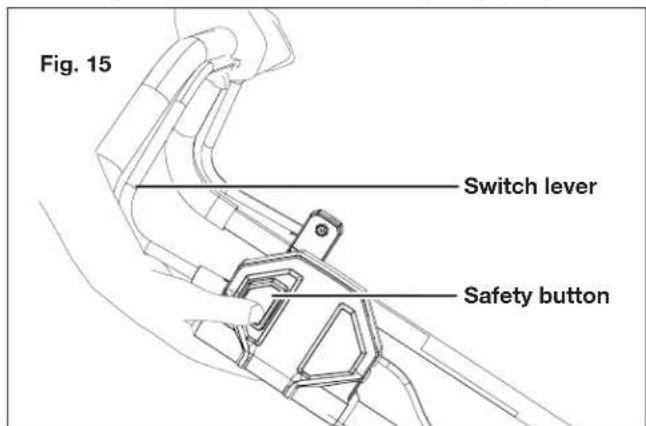 Sun Joe 24VX221LMSPCT - Starting + Stopping - 2