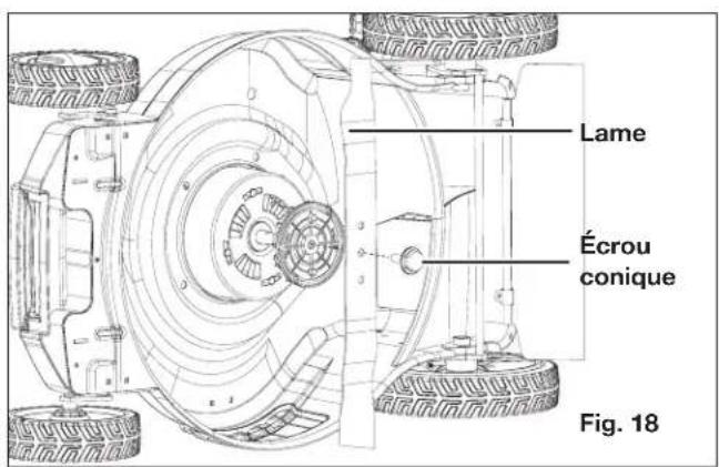 Sun Joe 24VX221LMSPCT - Changement de lame - 2