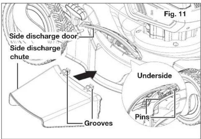 Sun Joe 24VX221LMSPCT - Grass Collection Bag Fitting - 1