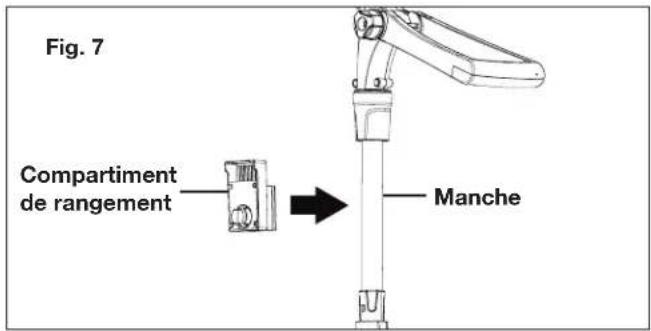 Sun Joe 24VSB10LTE - Pose du compartiment de rangement - 1