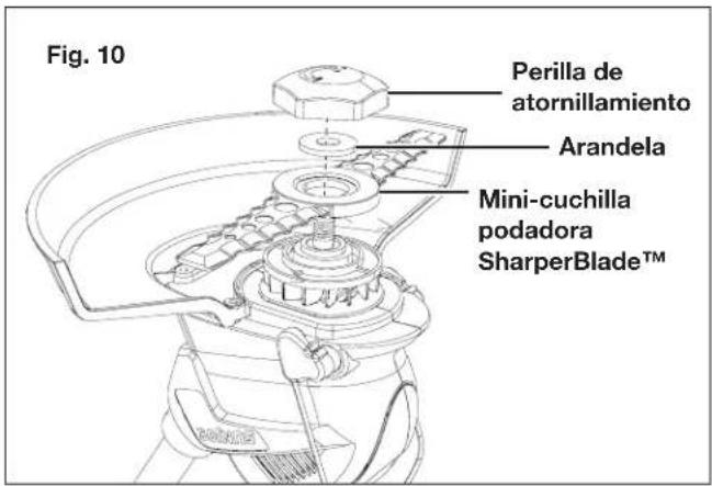 Sun Joe 24VSB10LTE - Instalación y cambio de la mini-cuchilla podadora SharperBlade™ - 1