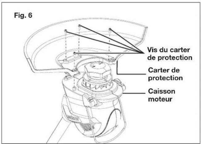 Sun Joe 24VSB10LTE - Pose du carter de protection - 2