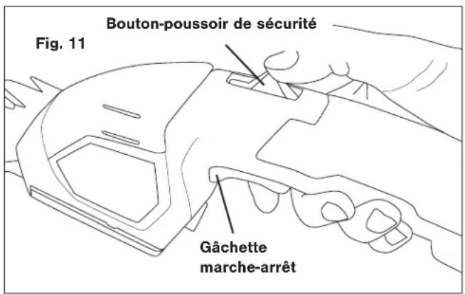 Sun Joe HJ604CRED - Démarrage et arrêt - 1