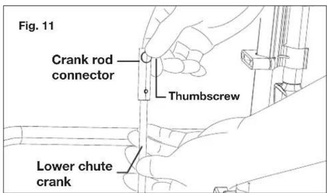 Snow Joe 24VX2SB18XR - Chute Crank Assembly - 2