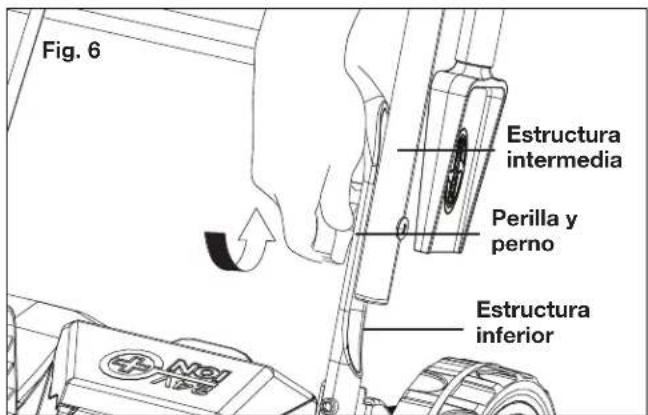Snow Joe 24VX2SB18XR - Ensamblado de los mangos - 2