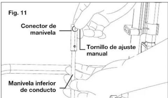 Snow Joe 24VX2SB18XR - Ensemblado de la manivela del conducto - 2