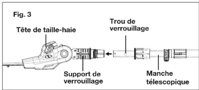 Sun Joe 24VPHT17LTE - Assemblage de l'outil - 1