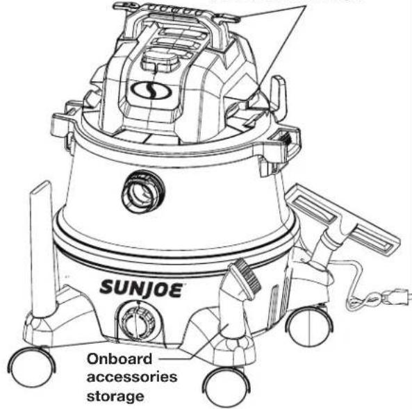 Sun Joe SWD12000 - Cleaning the Foam Filter - 3