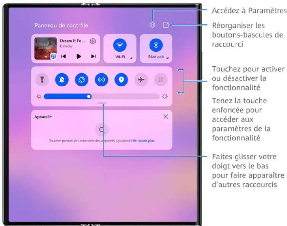 HUAWEI Mate Xs 2 - Activer un bouton de raccourci - 1