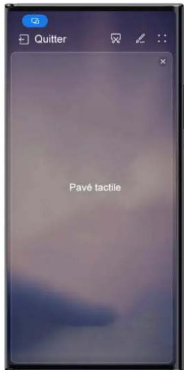 HUAWEI Mate Xs 2 - Utiliser votre appareil comme pavé tactile - 1