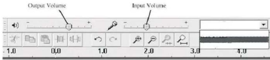 LENCO TT34 - Adjust the output and input volume. - 1