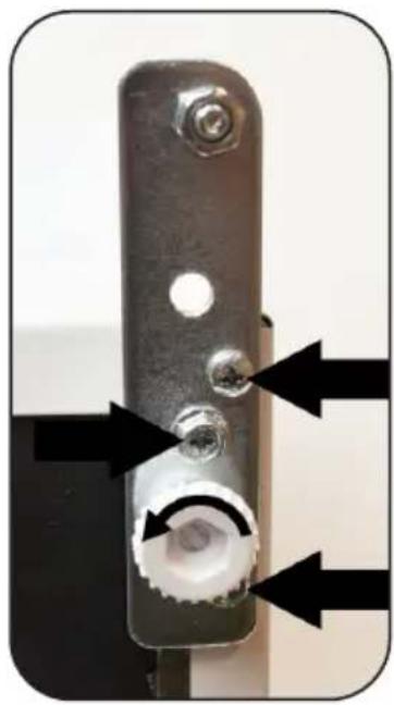 PRIMO PR105DV - CHANGING THE DIRECTION OF DOOR ROTATION - 7