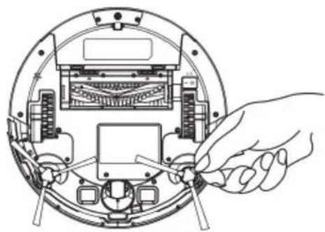 TAURUS Homeland Laser - INSTALL SIDE BRUSHES: - 1